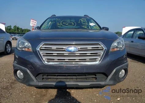 2017 Subaru Outback 2.5I Premium из США, поврежденный, VIN 4S4BSACC2H3410884